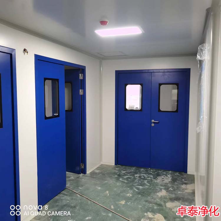 科學管理、精心施工卓泰凈化工程分享凈化車間裝修施工現(xiàn)場