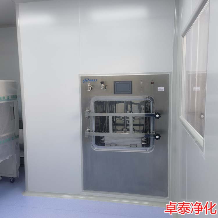 卓泰凈化分享萬(wàn)級(jí)凈化車(chē)間施工現(xiàn)場(chǎng)圖，河北凈化車(chē)間施工建設(shè)廠家