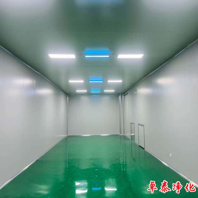 石家莊凈化車間裝修施工完成，河北凈化車間裝修廠家找卓泰凈化